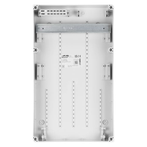 Щит для силових розеток IDE PRYMA 13 модулів 504x297x177мм IP67 з шинами N і PE (1712GM/RR)