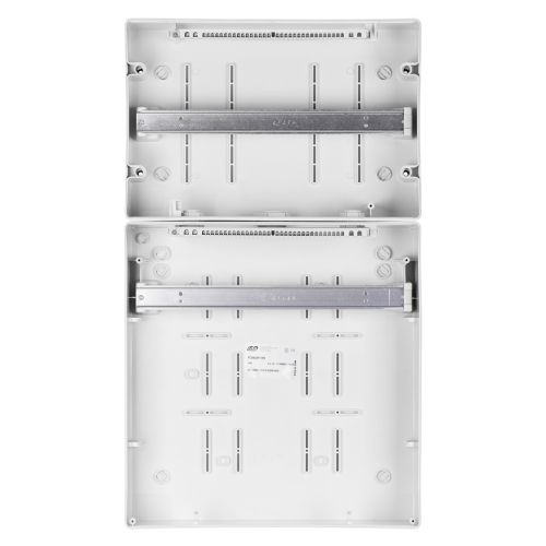 Щит для силових розеток IDE STAR 36 модулів 728x418x147мм IP65 з шинами N і PE (PCSN36PT/RR)