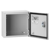 Щит металевий навісний IP66 250х250х155 з монтажною платою nVent HOFFMAN (MAS0252515R5)