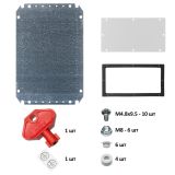 Щит металевий навісний IP66 400х300х210 з монтажною платою nVent HOFFMAN (MAS0403021R5)