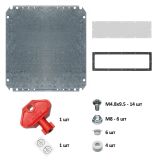 Щит металевий навісний IP66 400х500х210 з монтажною платою nVent HOFFMAN (MAS0405021R5)
