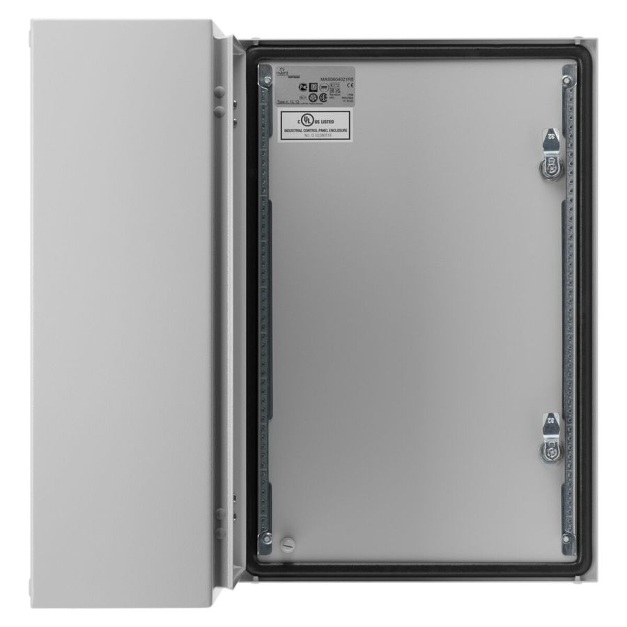 Щит металевий навісний IP66 600х400х210 з монтажною платою nVent HOFFMAN (MAS0604021R5)
