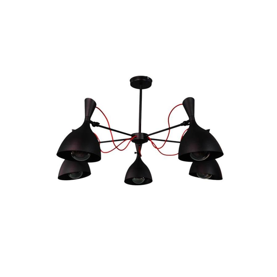 Світильник Лофт підвісний Люстра на стелю LS 1279-5L