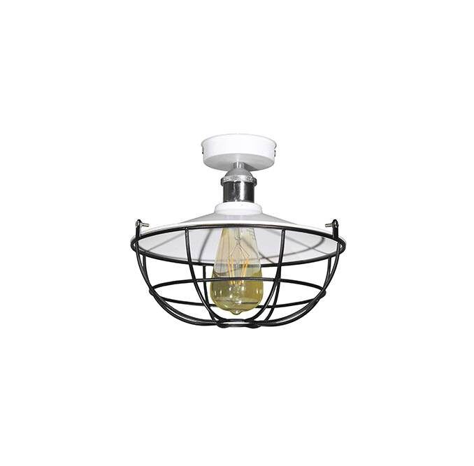 Светильник Лофт Накладной на потолок LS 3134-260-1LG WH Белый