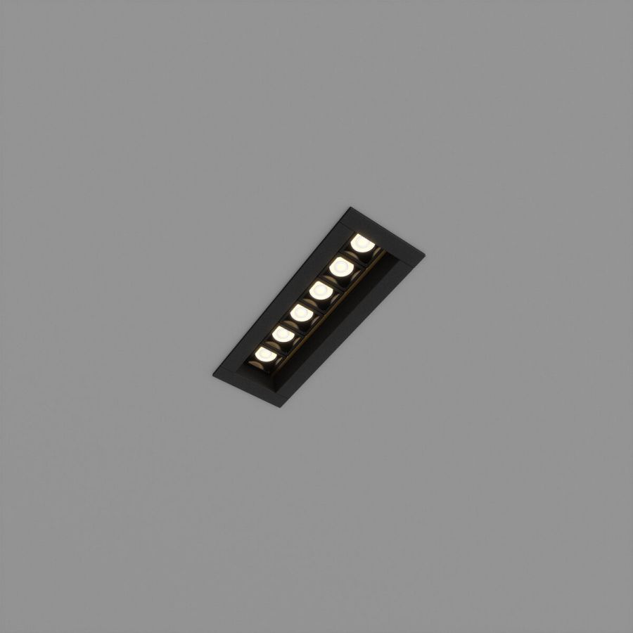 Skarlat RSL74165 6х2W BK+GD 3000K