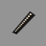 Точечный светильник Premium RSL74167 122W BK+GD 3000K