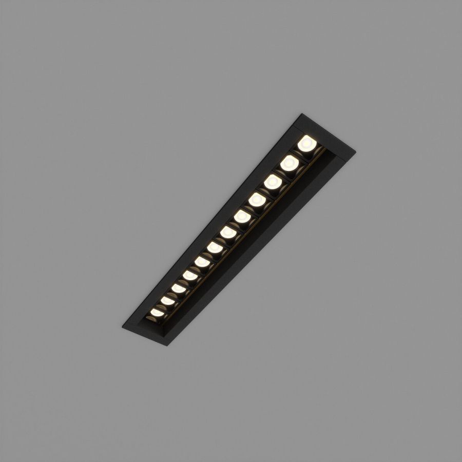 Точечный светильник Premium RSL74167 122W BK+GD 3000K