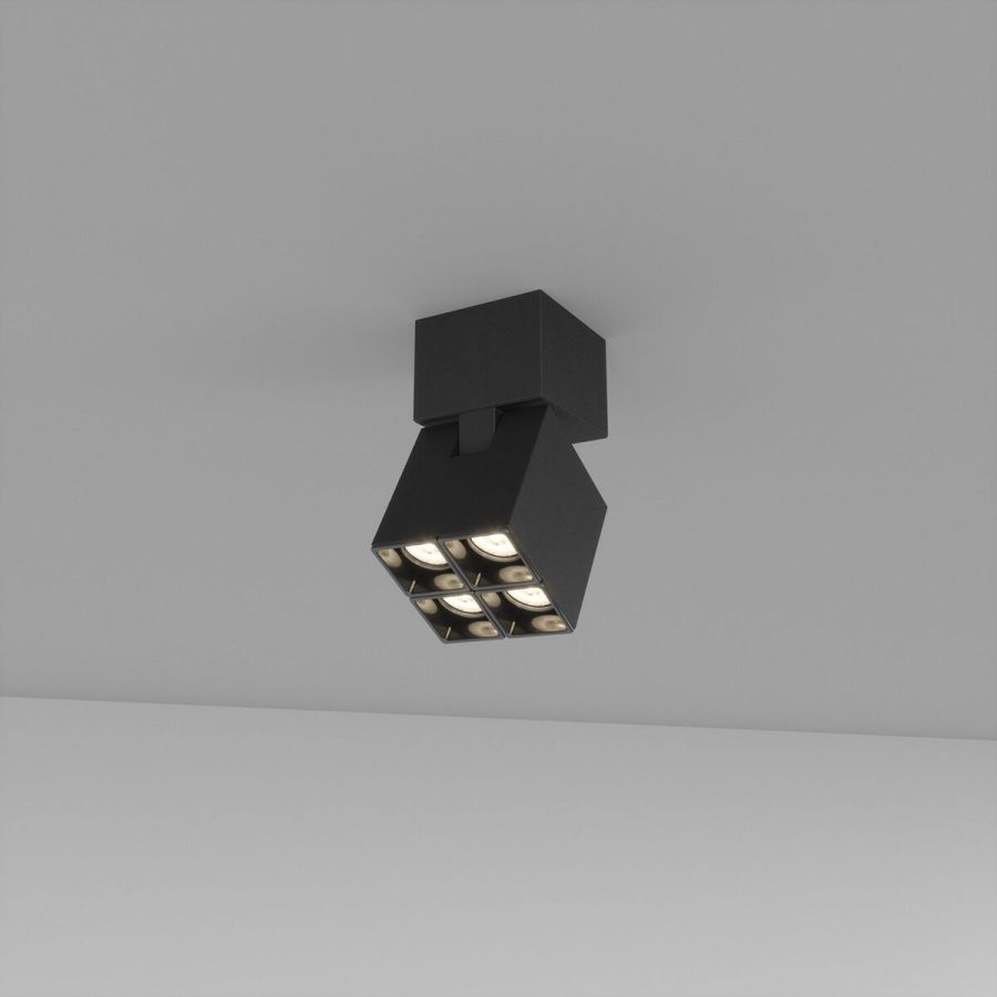 Skarlat RSLC78026 4х2W BK 4000K