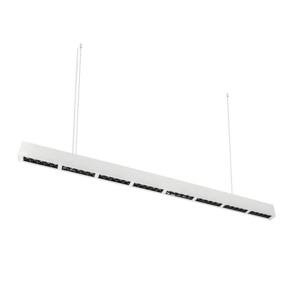 Світлодіодний світильник підвісний лінійний XT4312C-LED 40W WH 4000K білий