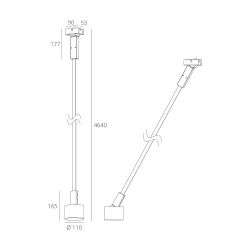 Skarlat RLL8105-4 44W BK 3000K