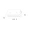 Точечный светильник Premium RSL74104 52W WH+BK 4000K