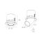 Skarlat RSL74114 25W WH+BK 3000K