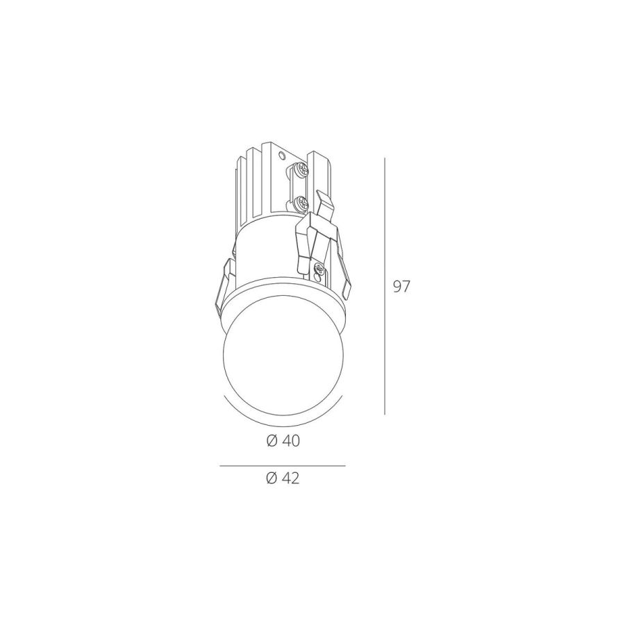 Skarlat RSL74210 7W WH 3000K