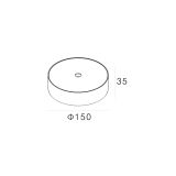 Skarlat RSLС78031 1х3W BK+WH 4000K