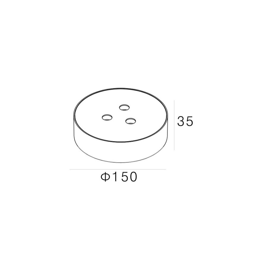 Skarlat RSLС78032 3х3W BK+WH 4000K