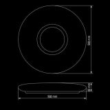 Светодиодный светильник SMART SML-R07-80/2 3000-6000K 80Вт с д/у New