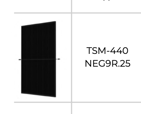Сонячна панель Trina Solar Vertex S+ 440 Вт TSM-440 NEG9R.25 ККД 22 % Розмір 1762113430 тип DualGlass N-Type i-TOPCon Mono-Сrystalline Module