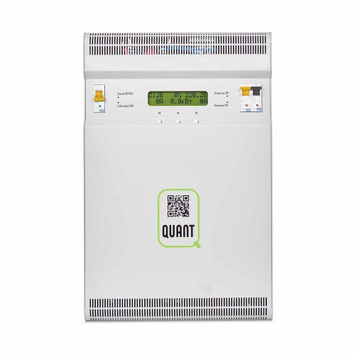 Стабілізатор напруги 5,5кВт інверторний однофазний Quant-5,5 LCD 90-350V 5500W