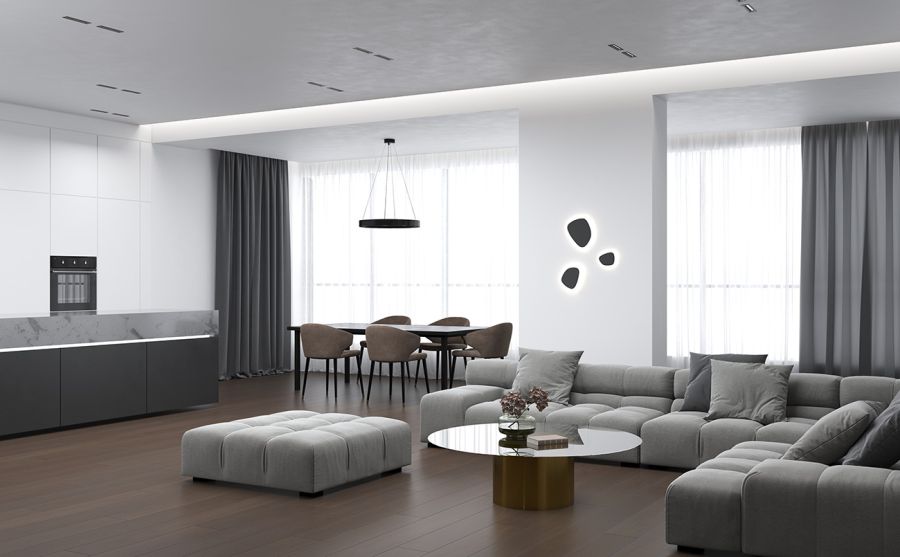 Настенный Бра Premium STONE RWLB103 5W BK 3000K