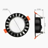 Світлодіодний світильник DFR-6B 6Вт 5000К
