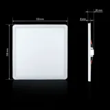 Світлодіодний світильник Biom СL-S24W-5/2 NEW 24Вт 5000К квадратний