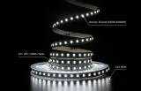 Світлодіодна LED стрічка PROLUM™ 12V; 2835\120; IP20; Series "PRO", Білий (5500-6000К)