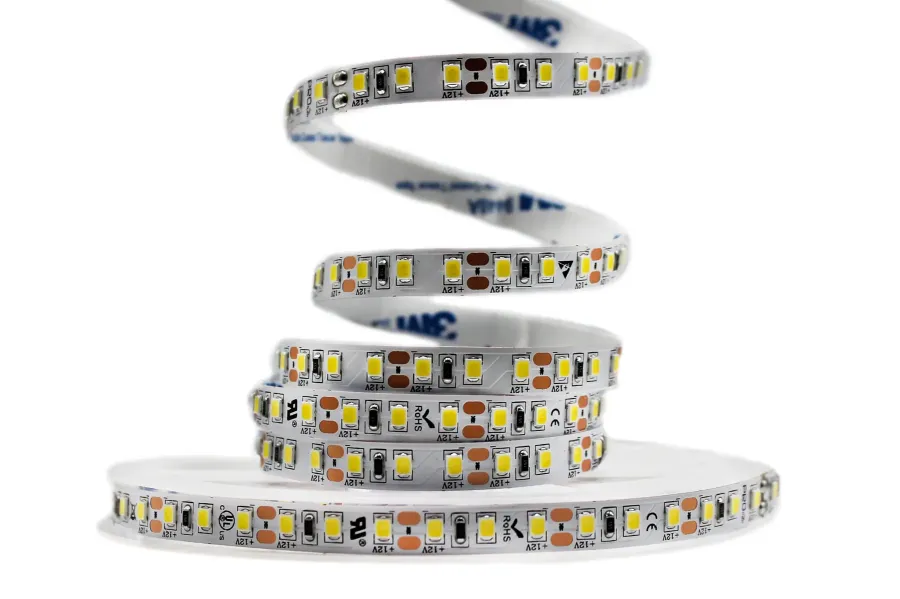 Світлодіодна LED стрічка PROLUM™ 12V; 2835\120; IP20; Series "PRO", Білий (5500-6000К)