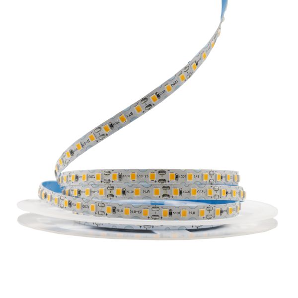 Світлодіодна LED стрічка PROLUM™ 12V; IP20; 2835\120; S-TYPE; Series "S", Червоний