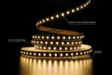 Світлодіодна LED стрічка PROLUM™ 12V; 2835\120; IP20; Series "PRO", Тепло-Білий (2800-3200K)