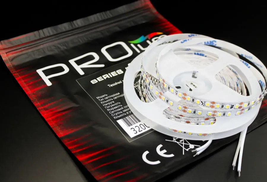 Світлодіодна LED стрічка PROLUM™ 12V; 2835\120; IP20; Series "SG", Білий (5500-6000К)
