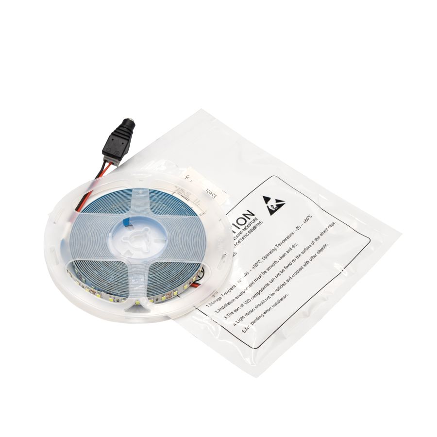 Світлодіодна LED стрічка PROLUM™ 12V; 2835\120; IP20; Series "S", Білий (5500-6000К)
