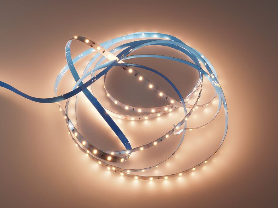 LED стрічка PROLUM™ 12V; 2835\60; IP20; Series "PRO", Тепло-білий (2700-3000К)