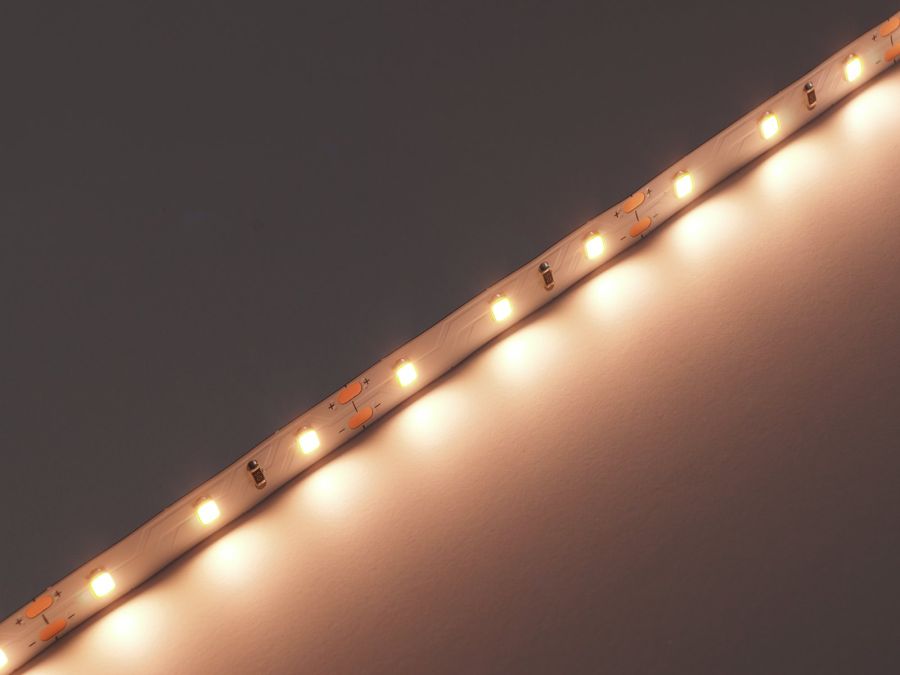 LED стрічка PROLUM™ 12V; 2835\60; IP20; Series "PRO", Тепло-білий (2700-3000К)