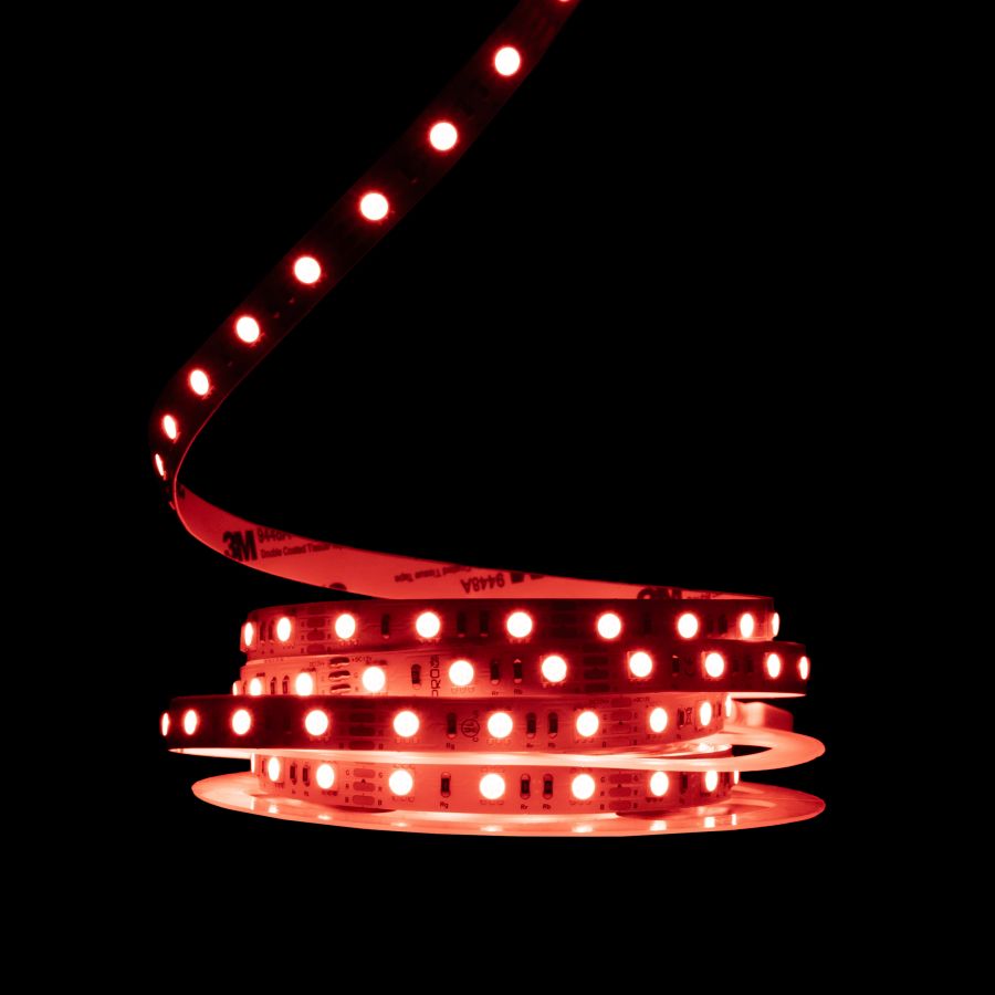 Світлодіодна LED стрічка PROLUM™ 12V; 5050\60; IP20; Series "PRO", RGB