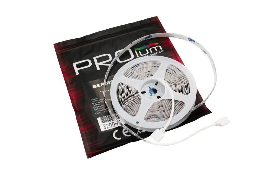 Світлодіодна LED стрічка PROLUM™ 12V; 5050\60; IP20; Series "SG", RGB