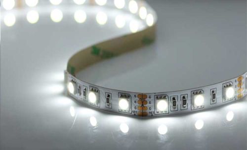Світлодіодна LED стрічка PROLUM™ 12V; 5050\60; IP20; Series "S", Білий (5500-6000К)