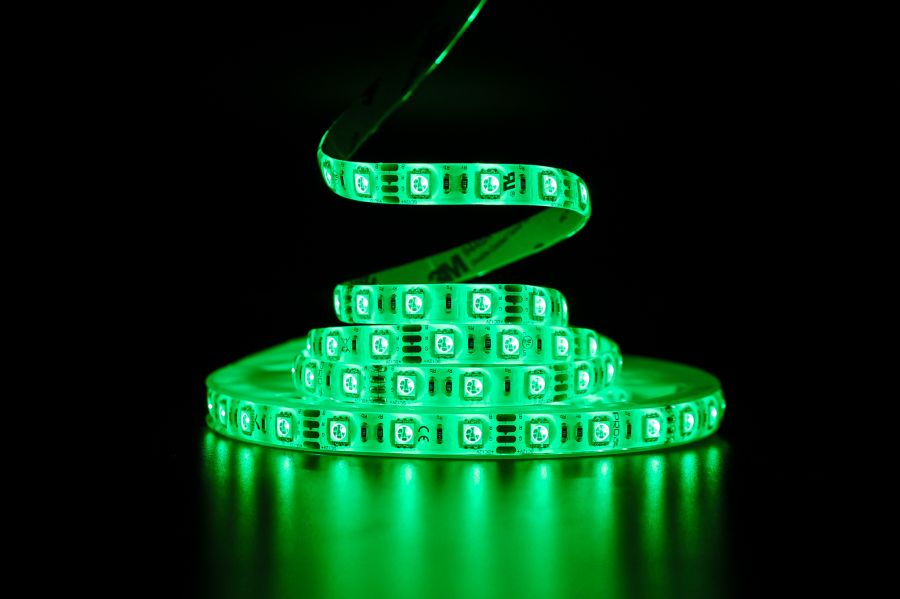 Світлодіодна LED стрічка PROLUM™ 12V; 5050\60; IP65; Series "SG", RGB