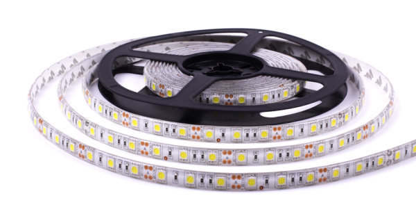 Світлодіодна LED стрічка гнучка 12V PROLUM IP65 5050\60 Series "S", Білий (5500-6000К)