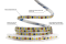 Світлодіодна LED стрічка PROLUM™ 5 ММ 12V; 2835\120; IP20; Series "SG", Холодний-білий (9000-10000К)