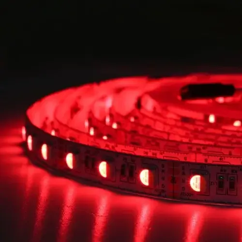 Лед стрічка BIOM 12В 5050-60 20Вт RGB та 5000K IP20