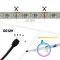 Лед стрічка BIOM 12В 5050-60 20Вт RGB та 5000K IP20