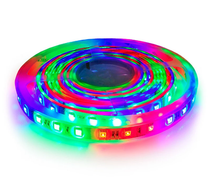 Лед стрічка BIOM 12В 5050-60 14,4Вт ST FRGB RGB SMART WS2811 IP20
