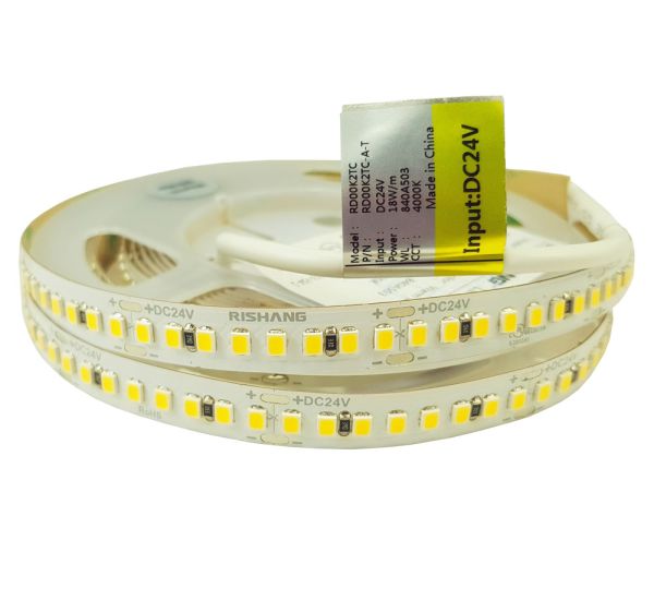 LED лента 24В 2835-192 18Вт 2845Лм RD00K2TC-A 4000K CRI80 IP20
