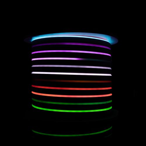 Світлодіодний неон PROLUM™ 10x20, IP68, 12V, Series "FT", RGB Pixel Full Color, PRO