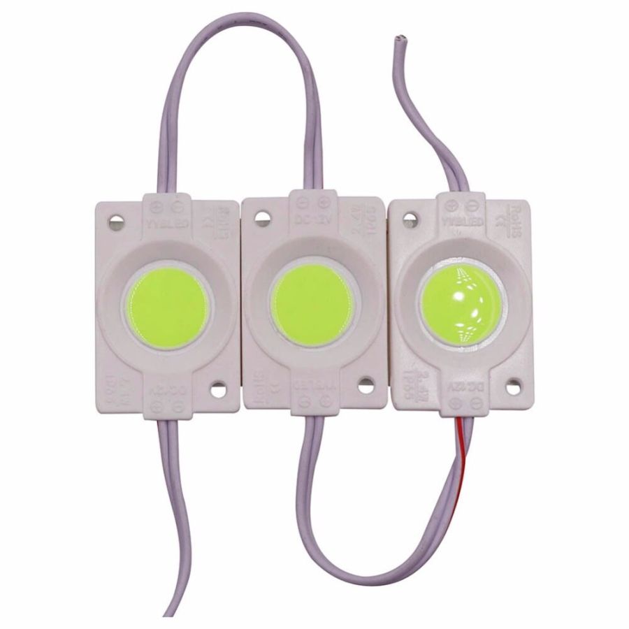 Світлодіодний модуль PROLUM COB 2.5W 12V, Зелений