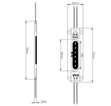 Світлодіодний модуль PROLUM COB 2W 12V, Білий (5500-6000К)