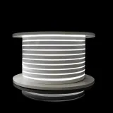 Светодиодный неон PROLUM™ 8x16, IP68, 12V, Series "SF", Белый, PRO