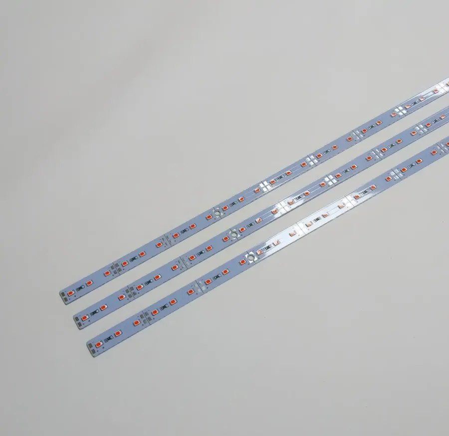 Светодиодная Фито линейка LEDTech 12В 2835-72 20Вт IP20 полного спектра