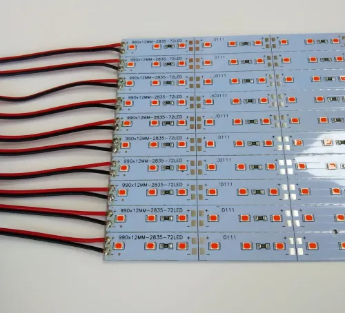 Світлодіодна Фіто лінійка LEDTech 12В 2835-72 20вт IP20 повного спектру