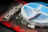 Світлодіодна LED стрічка PROLUM™ 24V; IP20; 5050\120; Series "SG", RGB